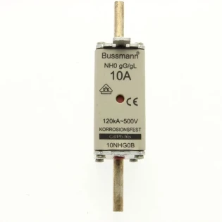 Eaton - Smeltpatroon (mes) - NH FUSE 10A 500V GG/GL SIZE 0 10NHG0B 2228285