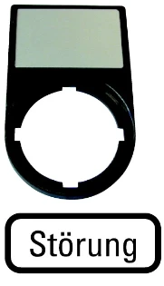 Eaton - Tekstschilddrager drukknop/signaallamp - M22S-ST-D8 216489 2230280