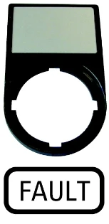 Eaton - Tekstschilddrager drukknop/signaallamp - M22S-ST-GB8 216498 2230288