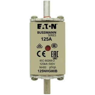 Eaton - Smeltpatroon (mes) - NH FUSE 125A 500V GG/GL SIZE 00 125NHG00B 2231271