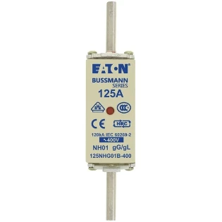 Eaton - Smeltpatroon (mes) - NH FUSE 125A 400V GG/GL SIZE 01 125NHG01B-400 2231293