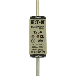 Eaton - Smeltpatroon (mes) - NH FUSE 125A 500V GL/GG SIZE 01 125NHG01BI 2231297