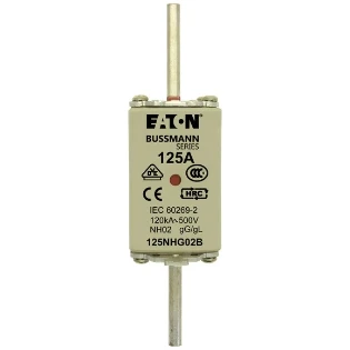 Eaton - Smeltpatroon (mes) - NH FUSE 125A 500V GG/GL SIZE 02 125NHG02B 2231305