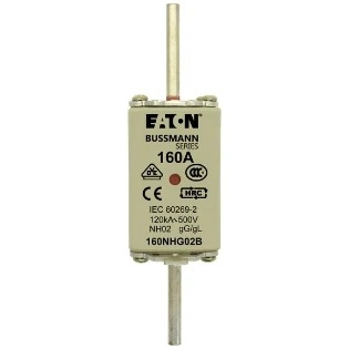 Eaton - Smeltpatroon (mes) - NH FUSE 160A 500V GG/GL SIZE 02 160NHG02B 2232050