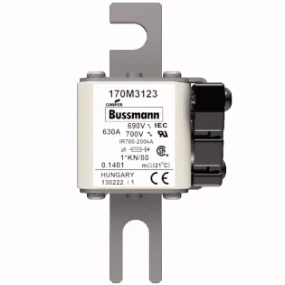 Eaton - HRC zekering - FUSE 630A 690V 1*KN/80 AR UC 170M3123 2233345