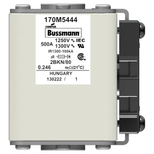 Eaton - HRC zekering - FUSE 500A 1250V 2BKN/80 AR 170M5444 2235540