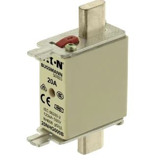 Eaton - Smeltpatroon (mes) - NH FUSE 20AMP 500V SIZE 000 GG MGL 20NHG000B 2238137