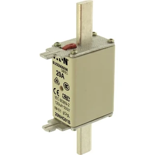 Eaton - Smeltpatroon (mes) - NH FUSE 20A 500V GL/GG SIZE 01 DUAL 20NHG01B 2238146
