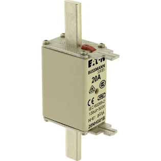 Eaton - Smeltpatroon (mes) - NH FUSE 20A 500V GL/GG SIZE 01 DUAL 20NHG01B 2238148