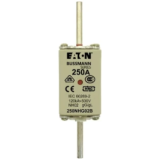 Eaton - Smeltpatroon (mes) - NH FUSE 250A 500V GG/GL SIZE 02 250NHG02B 2238649