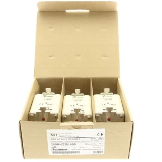 Eaton - Smeltpatroon (mes) - NH FUSE 250A 500V gG SIZE 2 DUAL IN 250NHG2B 2238693