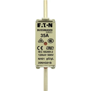 Eaton - Smeltpatroon (mes) - NH FUSE 35A 500V GG/GL SIZE 01 35NHG01B 2239724