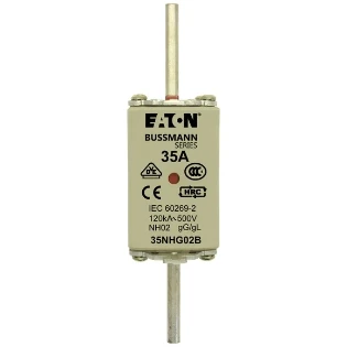 Eaton - Smeltpatroon (mes) - NH FUSE 35A 500V GG/GL SIZE 02 35NHG02B 2239738