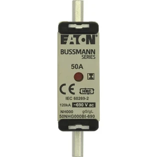 Eaton - Smeltpatroon (mes) - NH FUSE 50AMP 690V SIZE 000 GG IMGL 50NHG000BI-690 2240370