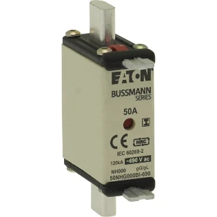 Eaton - Smeltpatroon (mes) - NH FUSE 50AMP 690V SIZE 000 GG IMGL 50NHG000BI-690 2240372