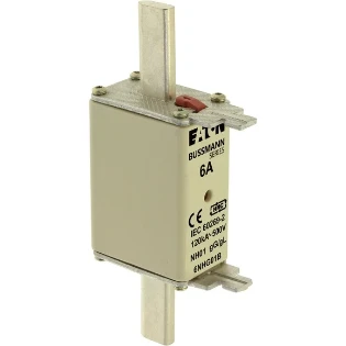 Eaton - Smeltpatroon (mes) - NH FUSE 6A 500V GG/GL SIZE 01 6NHG01B 2240916