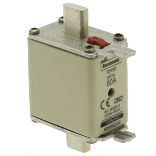 Eaton - Smeltpatroon (mes) - 0NH FUSE 80AMP 500V gG SIZE 00 DUAL 80NHG00B 2241182