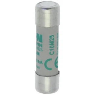 Eaton - Cilindrische zekering - CYLINDRICAL FUSE 10 x 38 25A AM 400 C10M25 2241989