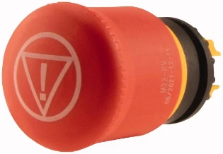 Eaton - Drukknop frontelement (paddenstoel) - M22-PV-ESS 178983 2246340