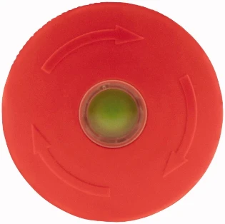 Eaton - Drukknop frontelement (paddenstoel) - M22-PVT45P-MPI 121463 2246370