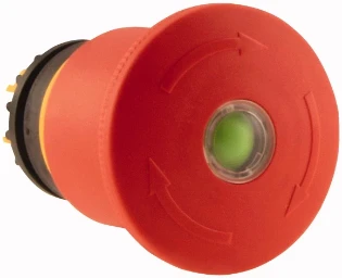 Eaton - Drukknop frontelement (paddenstoel) - M22-PVT45P-MPI 121463 2246372