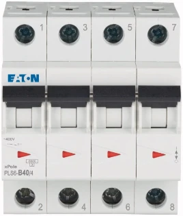 Eaton - Installatieautomaat - PLS6-B40/4-MW 243065 2254360