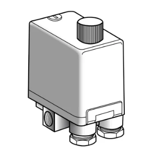 Telemecanique Sensors - Drukschakelaar - XMPE12C2542 XMPE12C2542 2295201