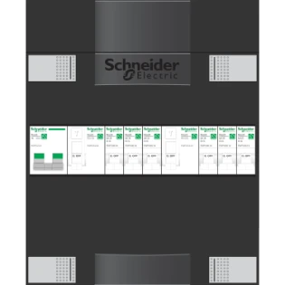 Schneider Electric - Groepenkast, geassembleerd - ADV1A206A ADV1A206A 2298151
