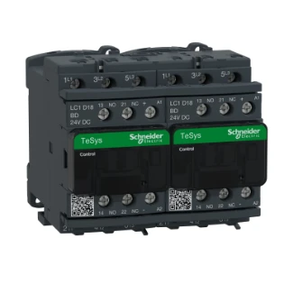 Schneider Electric - Magneetschakelaarcombinatie - LC2D18BD LC2D18BD 2304164