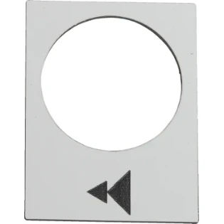 Schneider Electric - Tekstschild voor drukknop/signaallamp - ZB2BY4903 ZB2BY4903 2324457
