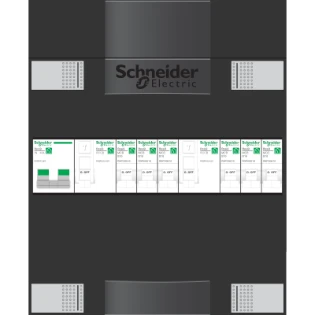 Schneider Electric - Groepenkast, geassembleerd - ADV1A206A ADV1A206A 2344296