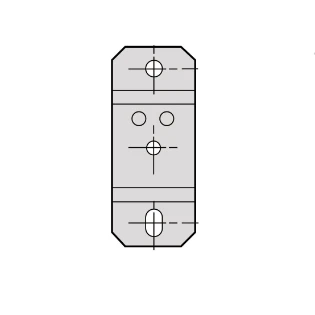 Schneider Electric - Bevestigingssysteem railkoker - KBB40ZFMP KBB40ZFMP 2345033