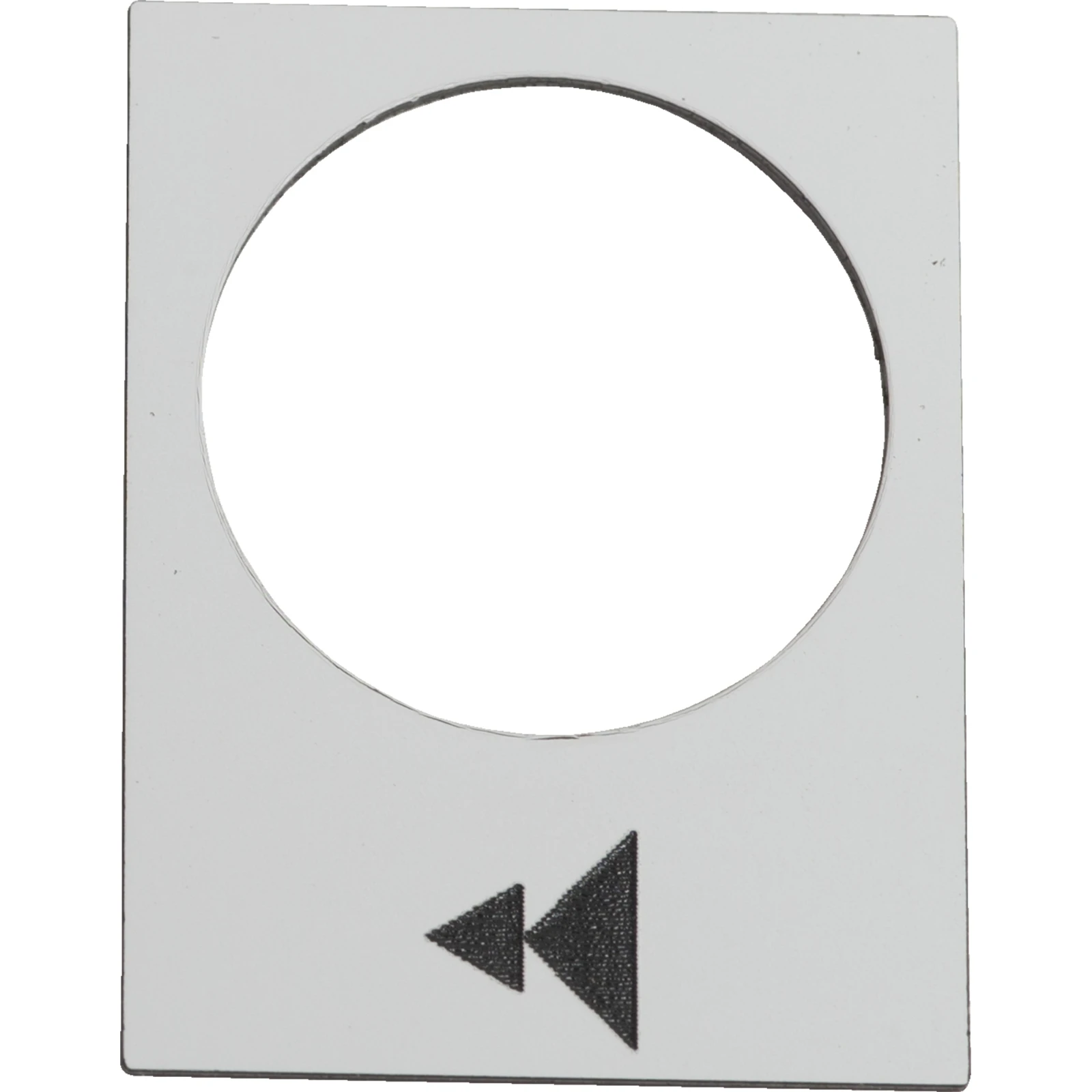 Schneider Electric Tekstschild voor drukknop/signaallamp ZB2BY4903 ZB2BY4903 2348168