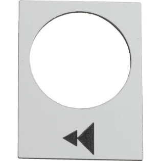 Schneider Electric - Tekstschild voor drukknop/signaallamp - ZB2BY4903 ZB2BY4903 2348168