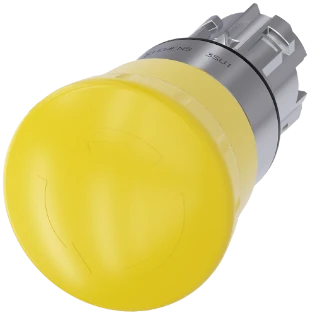 Siemens - Drukknop frontelement (paddenstoel) - 3SU1050-1HB30-0AA0 3SU10501HB300AA0 2421846