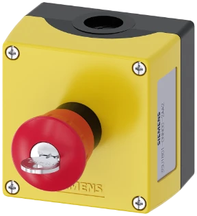 Siemens - Drukknopkast compleet - 3SU1801-0NN00-2AA2 3SU18010NN002AA2 2423547