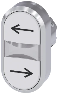 Siemens - Drukknop frontelement - 3SU1050-3AB66-0AM0 3SU10503AB660AM0 2424328