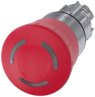 Siemens - Drukknop frontelement (paddenstoel) - 3SU1051-1HB20-0AA0 3SU10511HB200AA0 2425856