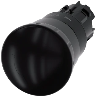 Siemens - Drukknop frontelement (paddenstoel) - 3SU1000-1HB10-0AA0 3SU10001HB100AA0 2429481