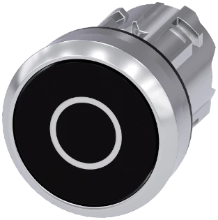 Siemens - Drukknop frontelement - 3SU1050-0AB10-0AD0 3SU10500AB100AD0 2435078