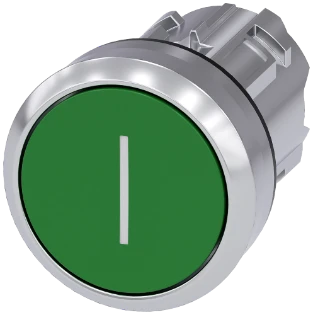 Siemens - Drukknop frontelement - 3SU1050-0AB40-0AC0 3SU10500AB400AC0 2447064