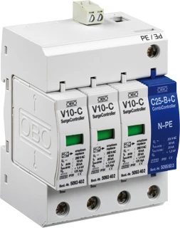OBO Netoverspanningsbeveiliging V20-C 3+NPE+FS 5094765 25597