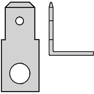 Klemko - Aderdoorverbinder rond/vlak - B63090481-HM 215385 289027