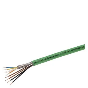 Siemens Combinatie- of hybride kabel 6XV18702J 6XV18702J 29490