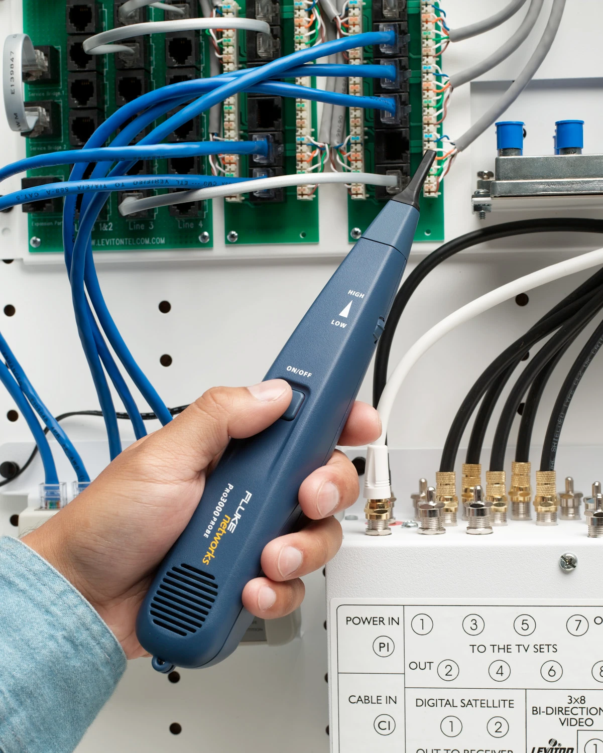 Fluke Meet-/testapparatuur voor communicatietechniek TONPRB 2327536 3449736