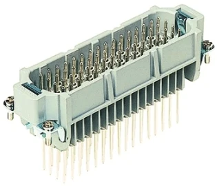 Harting - Contactblok voor rechthoekige connector - Han D 64 Pos. M Insert Wire Wrap 09210642601 352884