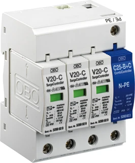 OBO Netoverspanningsbeveiliging V20-C 1+NPE-280 5094650 35660
