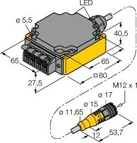 Turck - Veldbus, dec. periferie - communicatiemodule - TB3-CP80 6967112 35984