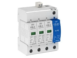 OBO - Netoverspanningsbeveiliging - V10-C 3+NPE+FS 5094931 38053