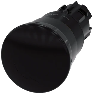 Siemens - Drukknop frontelement (paddenstoel) - 3SU1000-1HB10-0AA0 3SU10001HB100AA0 397126